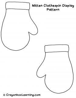 Free Mitten Outline Cliparts, Download Free Clip Art, Free ...