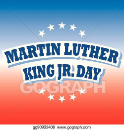 EPS Illustration - Martin luther king jr. day banner. Vector ...
