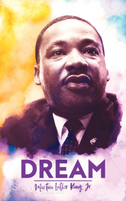 I Have A Dream Martin Luther King Church Bulletin | Secular ...