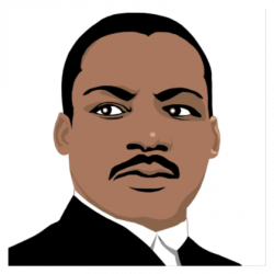 Martin Luther King Jr Background clipart - Man, Nose ...