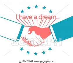 Vector Stock - Illustration martin luther king day. Clipart ...