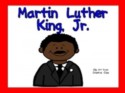 Martin Luther King Jr.- Shared Reading Kindergarten and First Grade- MLK Day