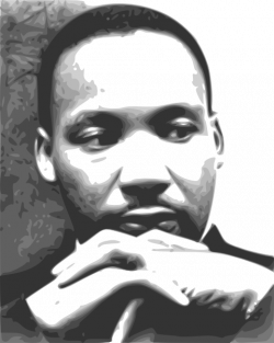 Martin Luther King Jr. Clip Art at Clker.com - vector clip ...