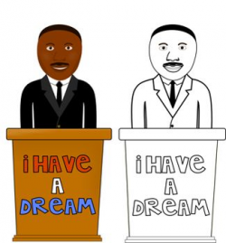 MLK Clip Art {Martin Luther King Jr. Graphics} | school ...