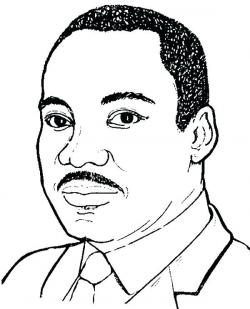 Martin Luther King Jr Sketch at PaintingValley.com | Explore ...