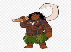 Page 1 - Maui From Moana Clipart - Png Download (#9039 ...