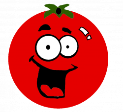 Tomato clipart happy tomato ~ Frames ~ Illustrations ~ HD images ...