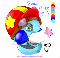 Rudy Race Mole: Fnaf OC for kicks and giggles by DukuUsagi on DeviantArt