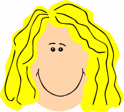 Clipart - Mom Face Blond