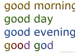 56 Clip Art – Good Morning Wishes