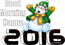 Good Morning Happy 2016 Gif Quote Pictures, Photos, and Images for ...