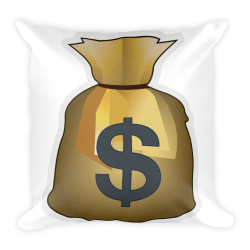 Emoji Pillow - Money Bag – Just Emoji
