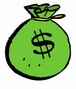 Green Money Bag - Finance Clipart {#2333161} - Pngtube