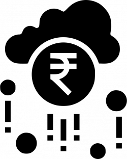 Cloud Earning Fortune Money Raining Success Wealth Svg Png Icon Free ...