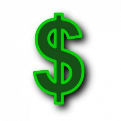 Green Dollar Symbol Transparent Background | PNG Mart