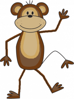 80+ Free Monkey Clipart Black And White Images 【2018】