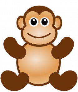 Cartoon Monkey Art - Cliparts.co