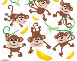 MONKEYS Clip Art: Monkey | Clipart Panda - Free Clipart Images