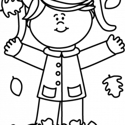 Fall Clipart Black And White monkey clipart hatenylo.com
