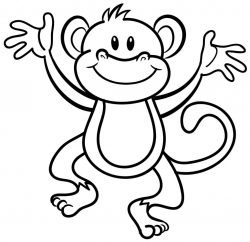 Monkey Coloring Pages | Free download best Monkey Coloring ...
