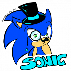 Fancy Sonic by shadowhatesomochao on DeviantArt