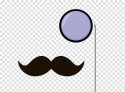 Moustache Monocle Color , Mustache Outline transparent ...