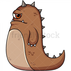 Brown Monster | Mm style in 2019 | Vector clipart, Clip art ...