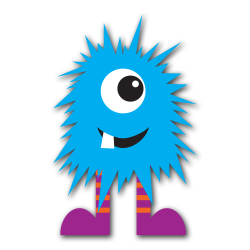 Fuzzy Monster Clipart