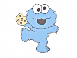 Cookie Monster Clipart outline - Free Clipart on Dumielauxepices.net