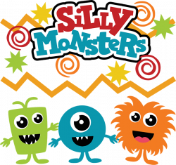 Silly Monsters SVG scrapbook files monster cut files for scrapbooks ...