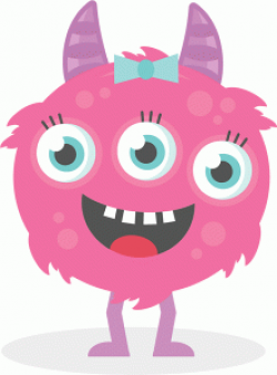 girl 3 eyed monster by miss kate cuttables #59689 | dibujos ...