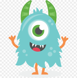 clip art images - cute monster clipart PNG image with ...
