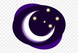 Moon Night Time Clipart - Moon Clipart Transparent ...