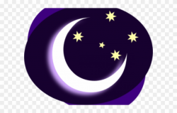 Moon Clipart Night Time - Late Night Clipart - Png Download ...