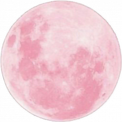 tumblr moon pink - Sticker by Øly