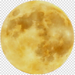 Full Moon clipart - Yellow, Moon, Space, transparent clip art