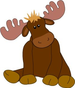 177 best moose clipart images on Pinterest | Elk, Moose art and ...