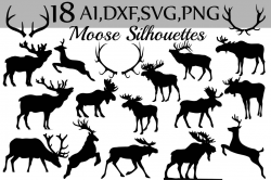 SVG Moose clipart