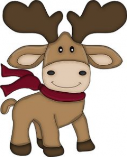 Holiday Moose Cliparts - Cliparts Zone