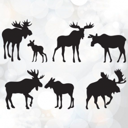 Image result for moose family clipart | Crafts and sewing ...