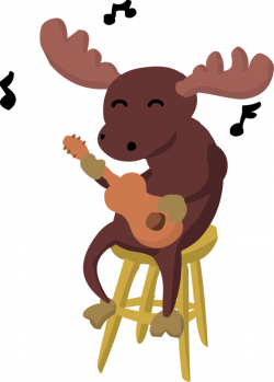 Singing Moose by AlmightyOracle on DeviantArt