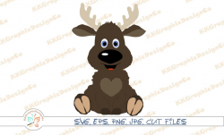 Moose svg Moose clipart Baby moose clipart Moose png Elk clipart Moose svg  clipart Moose graphic Baby animal clipart Woodland clipart