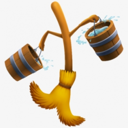 Mop Clipart Sweeping Broom - Animated Broom #486682 - Free ...