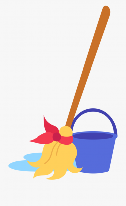 Png Stock Chic And Bucket Clip Art Free Cilpart - Mop And ...