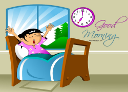 Time To Wake Up Good Morning - 720*1000 - Free Clipart ...
