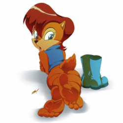Ladies of Saturday Morning - Sally Acorn by scamwich on DeviantArt