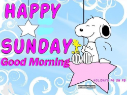 Snoopy Good Morning Happy Sunday | Quotes | Good morning ...