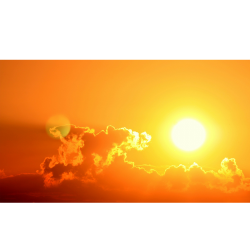 Orange sunny sky - 4k - www.opendesktop.org