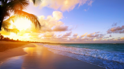 65+ Tropical Ocean Sunrise Wallpapers - Download at WallpaperBro