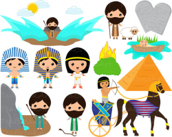 Moses ClipArt- Digital Clip Art Graphics for Personal ...
